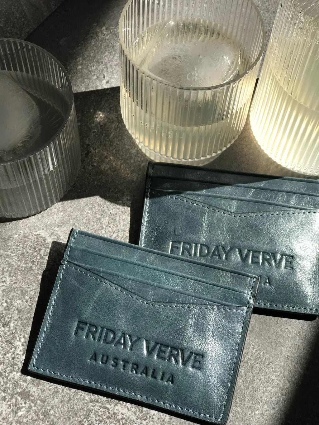 Friday Verve Cardholder in Ocean