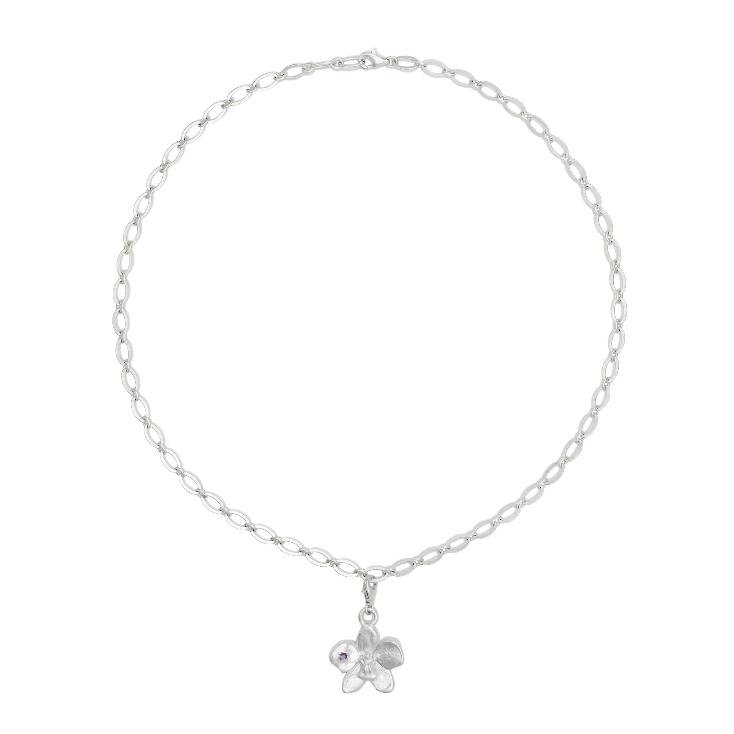 Marmalade Gardens Orchid Necklace