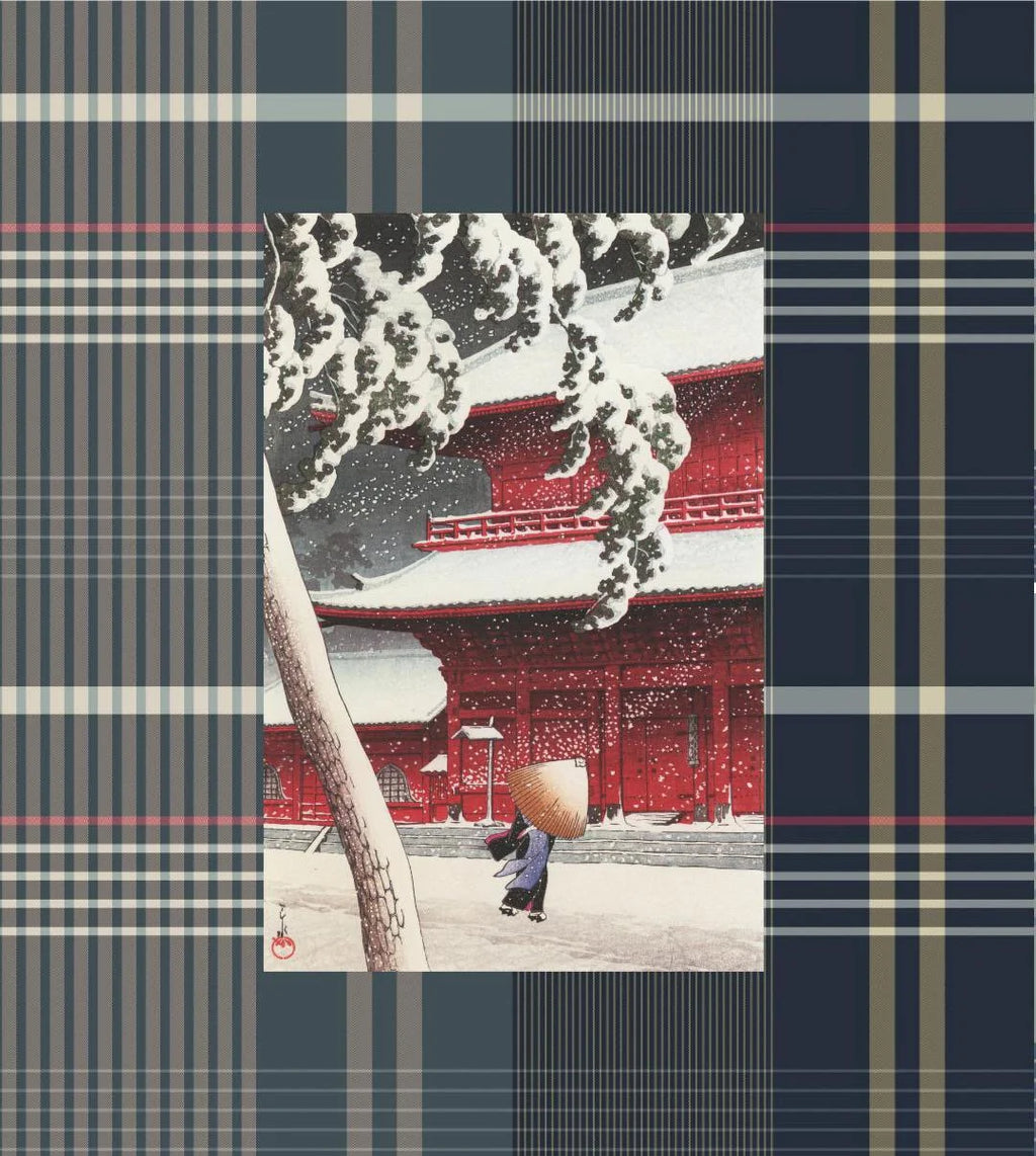 PS x Takumi no Yume Kimono Top in Navy