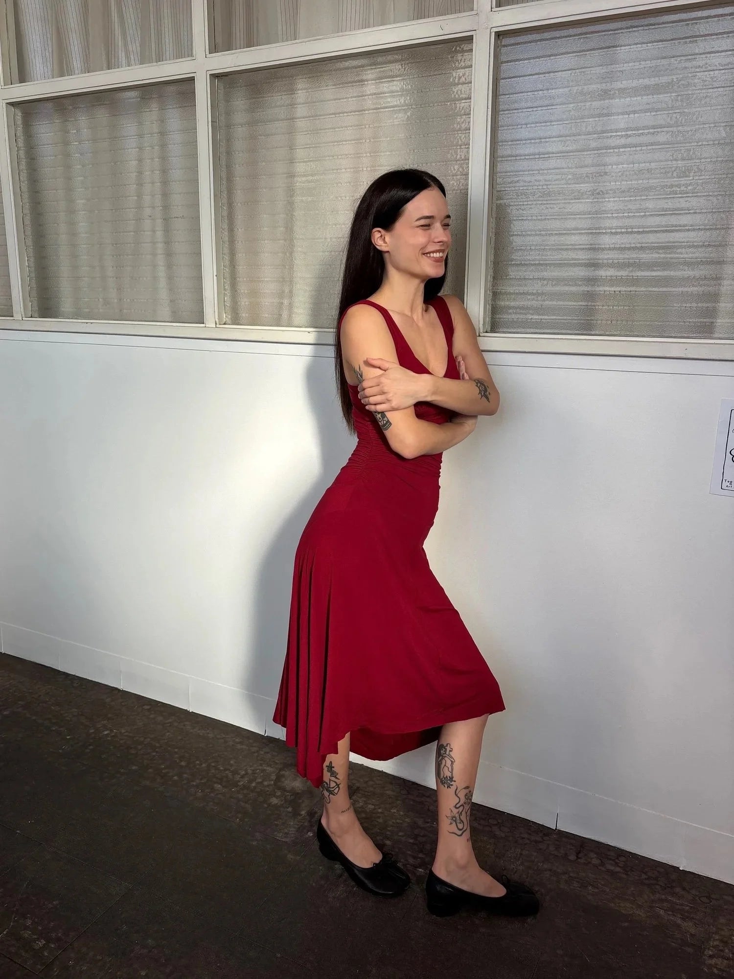 Marsenè Kate Dress Red