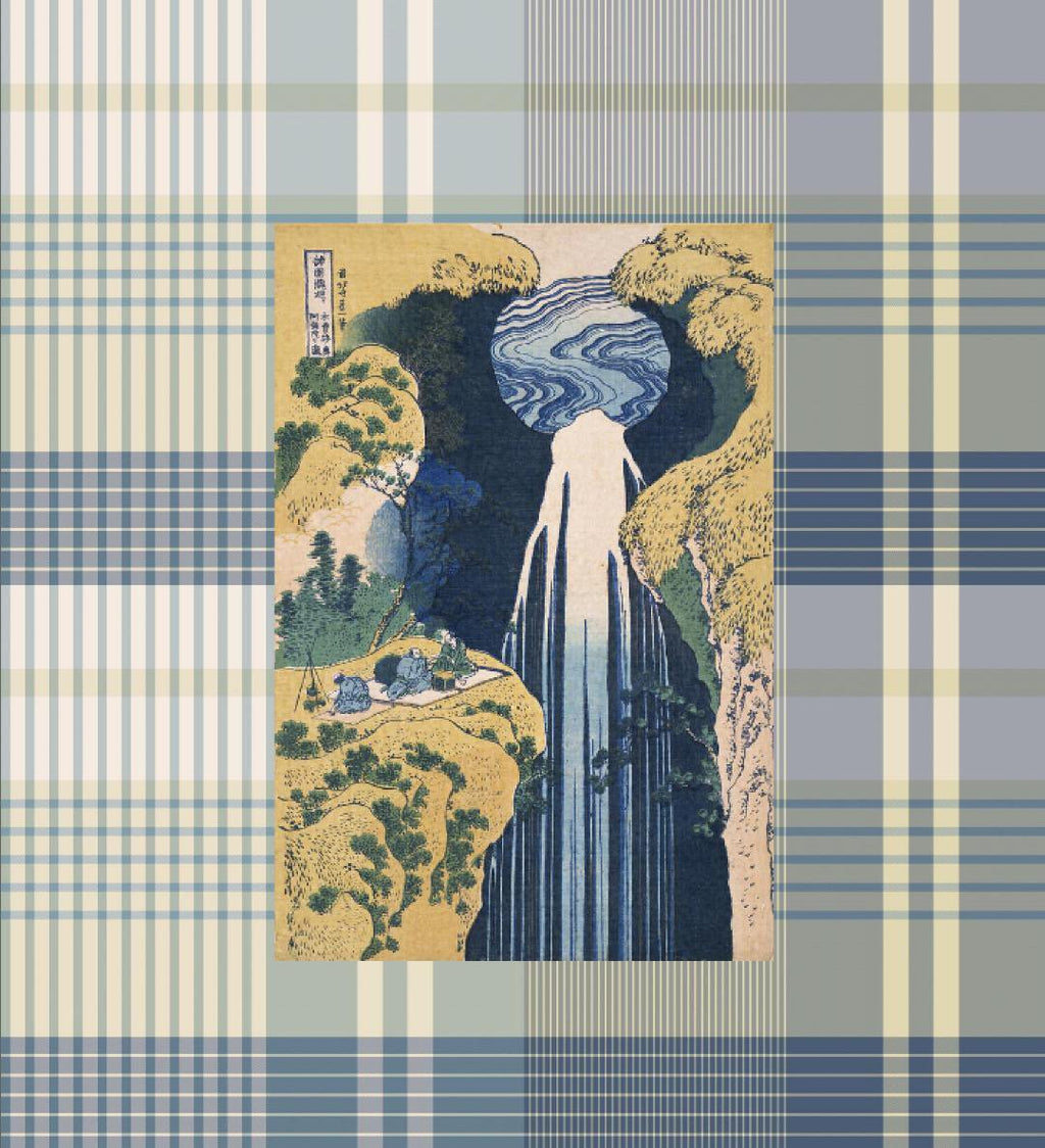 PS x Takumi no Yume Kimono Top in Sky
