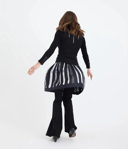 B-R-B Belt Collector Short Scarf Skirt