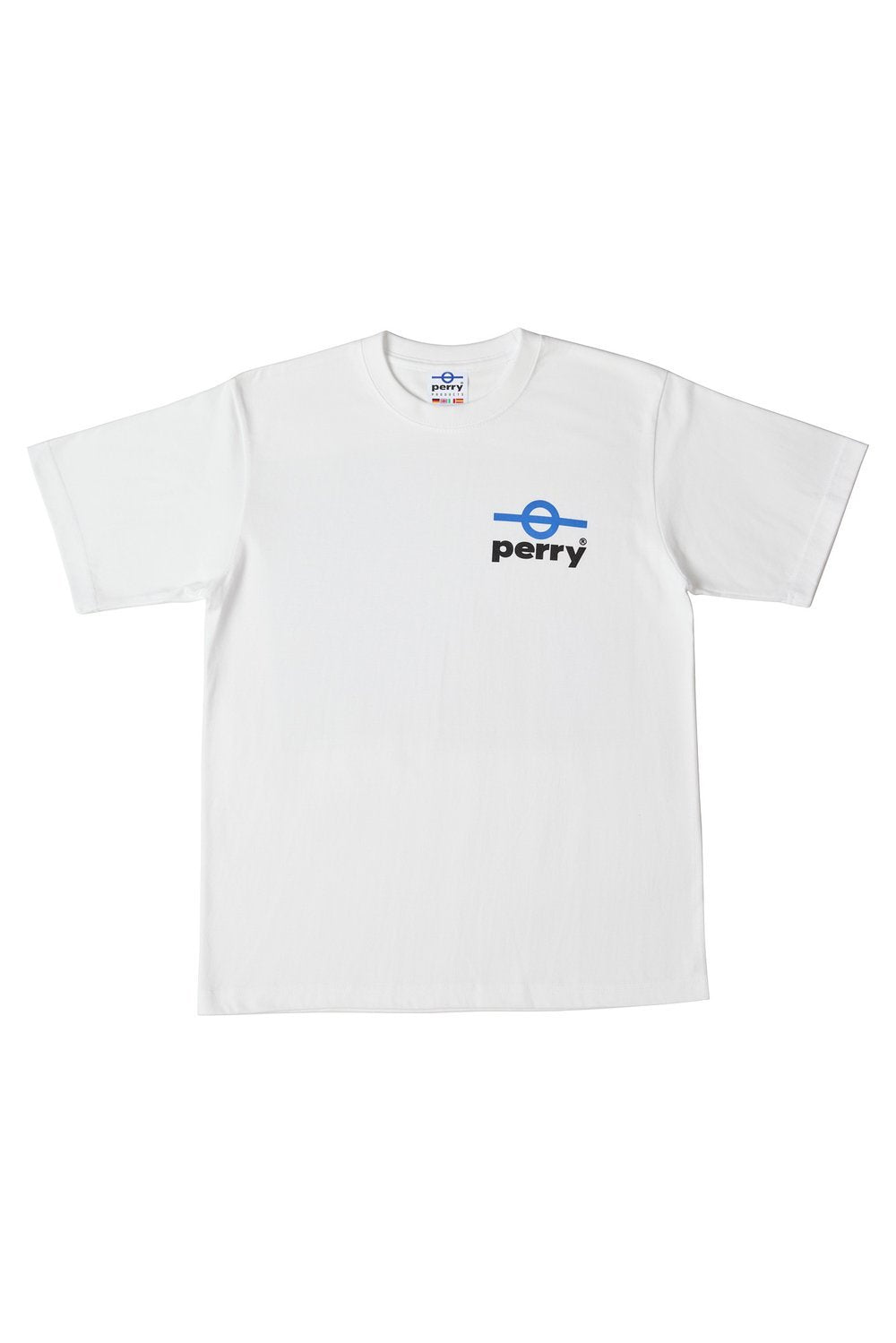 Perry White Logo Tee (L)