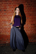 AKA Staple Tank in Aubergine