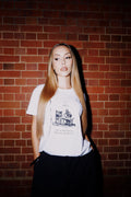 AKA Ironing Tee in White