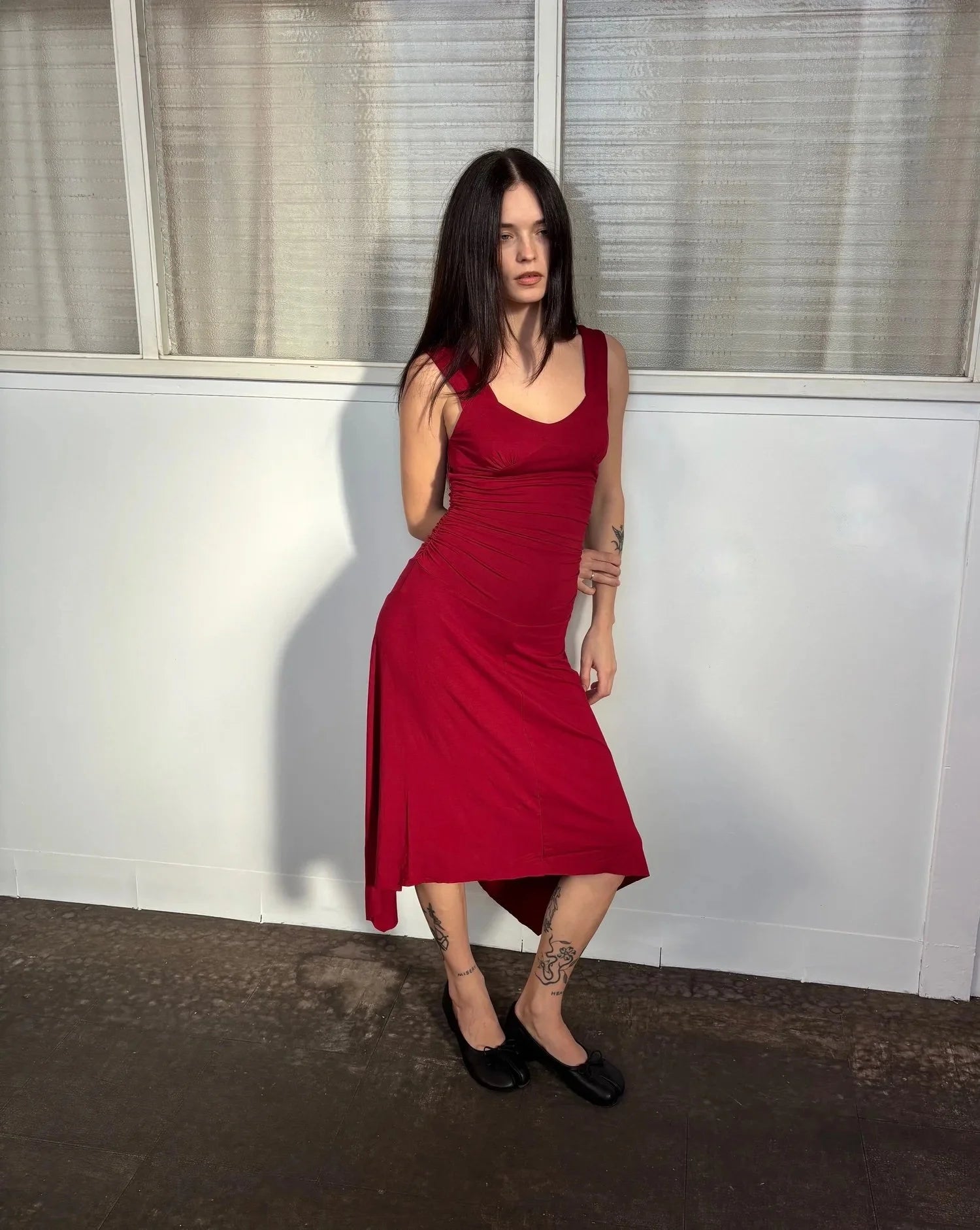 Marsenè Kate Dress Red
