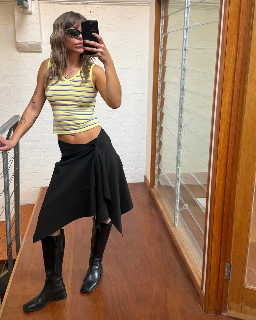 ESS BEE Off Set Wrap Skirt