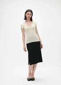BRB Off The Hook Top in Cream (size 3)