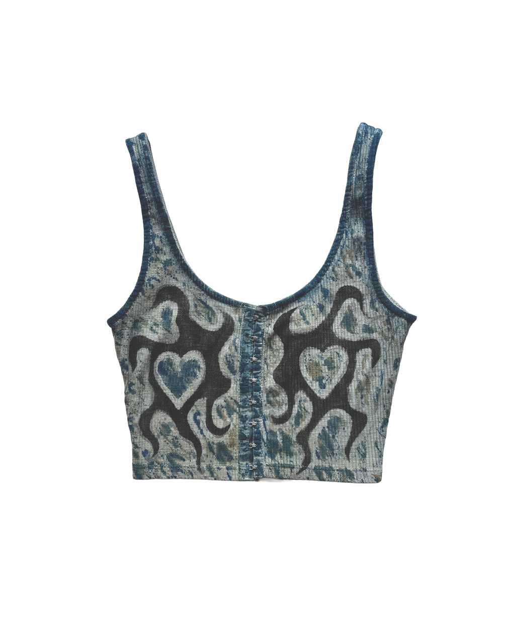 Cornelia Van Rijswijk Upcycled Crop Top (S)