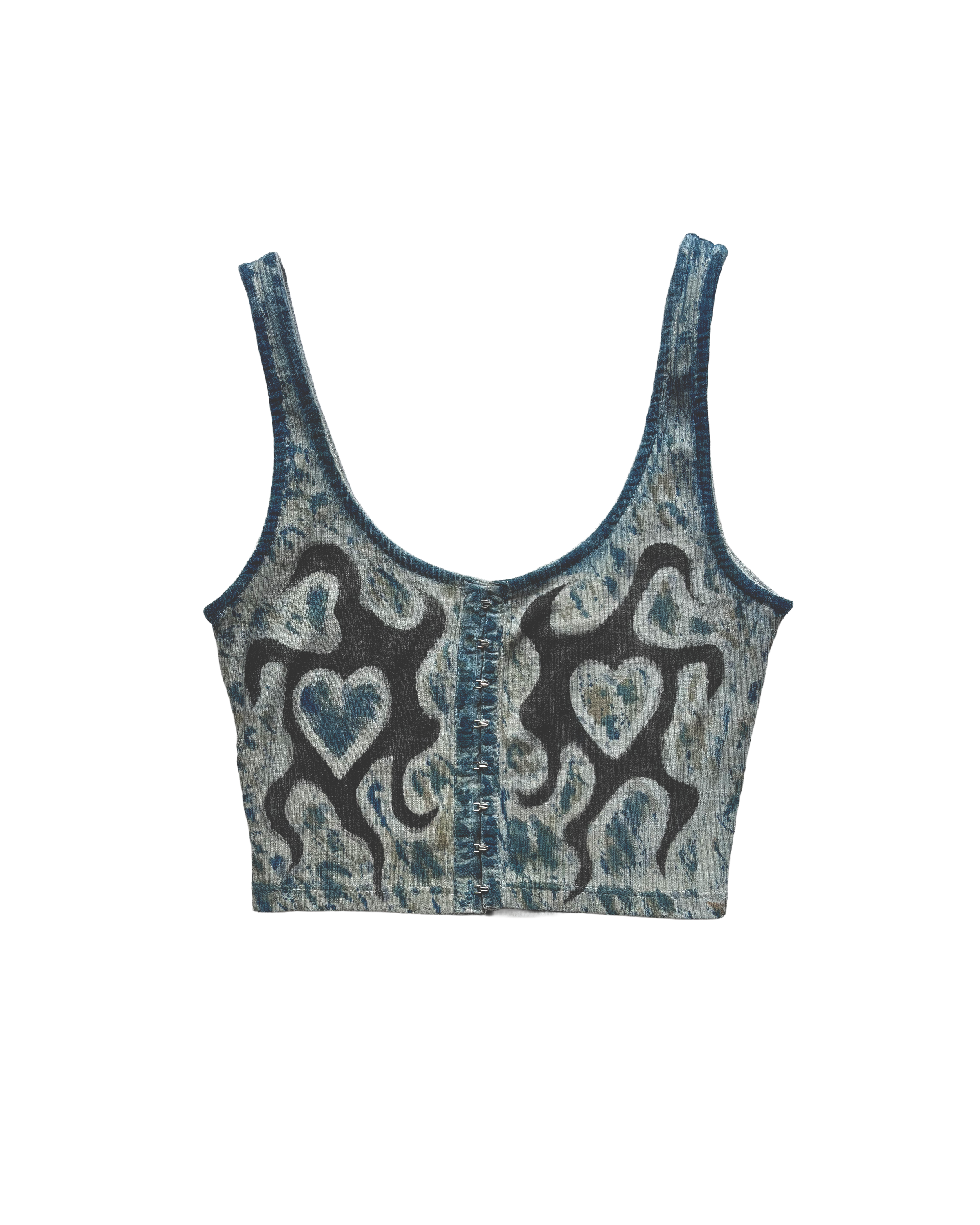Cornelia Van Rijswijk Upcycled Crop Top (S)