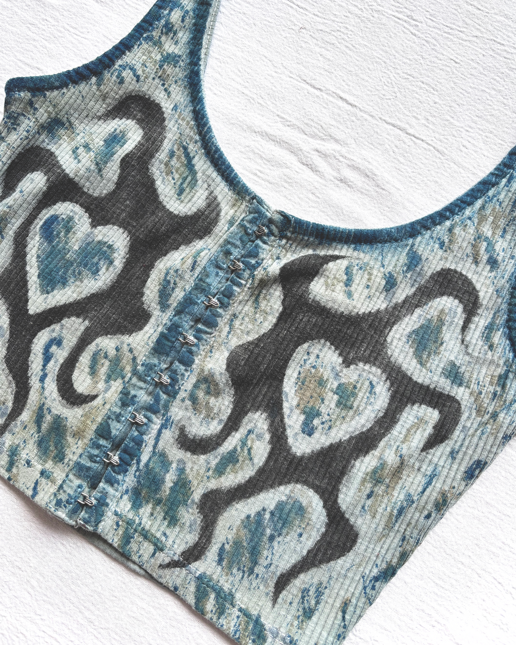 Cornelia Van Rijswijk Upcycled Crop Top (S)