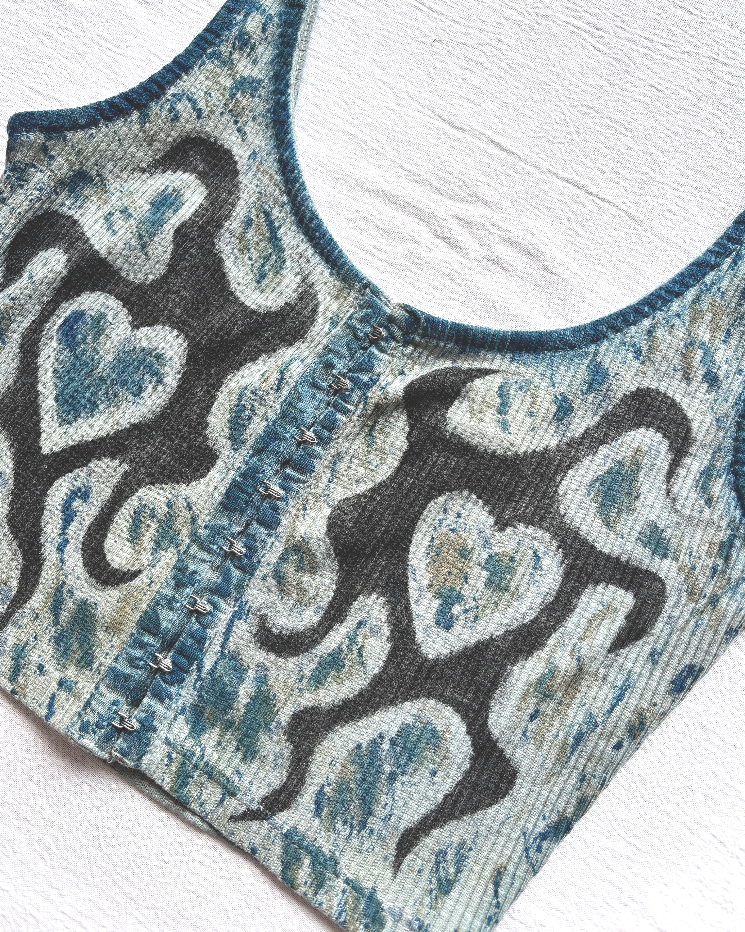 Cornelia Van Rijswijk Upcycled Crop Top (S)
