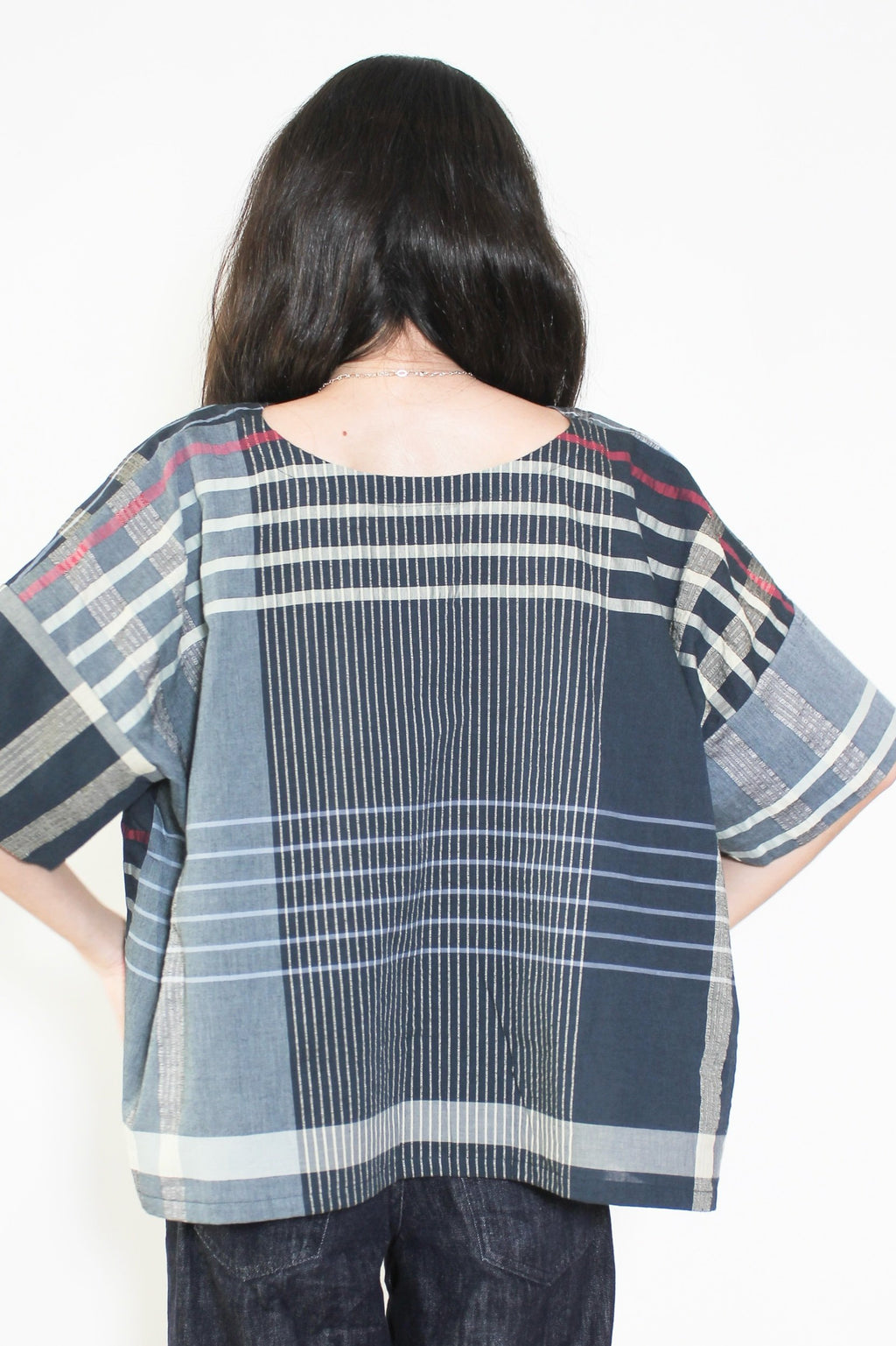 PS x Takumi no Yume Kimono Top in Navy