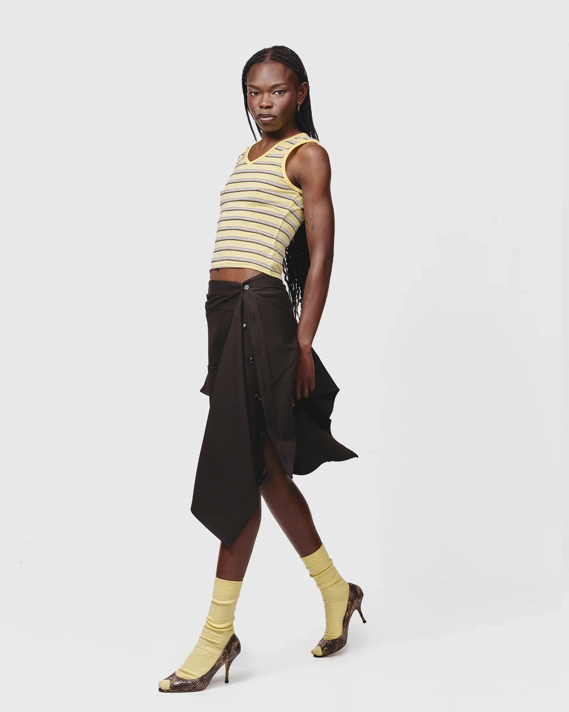ESS BEE Off Set Wrap Skirt