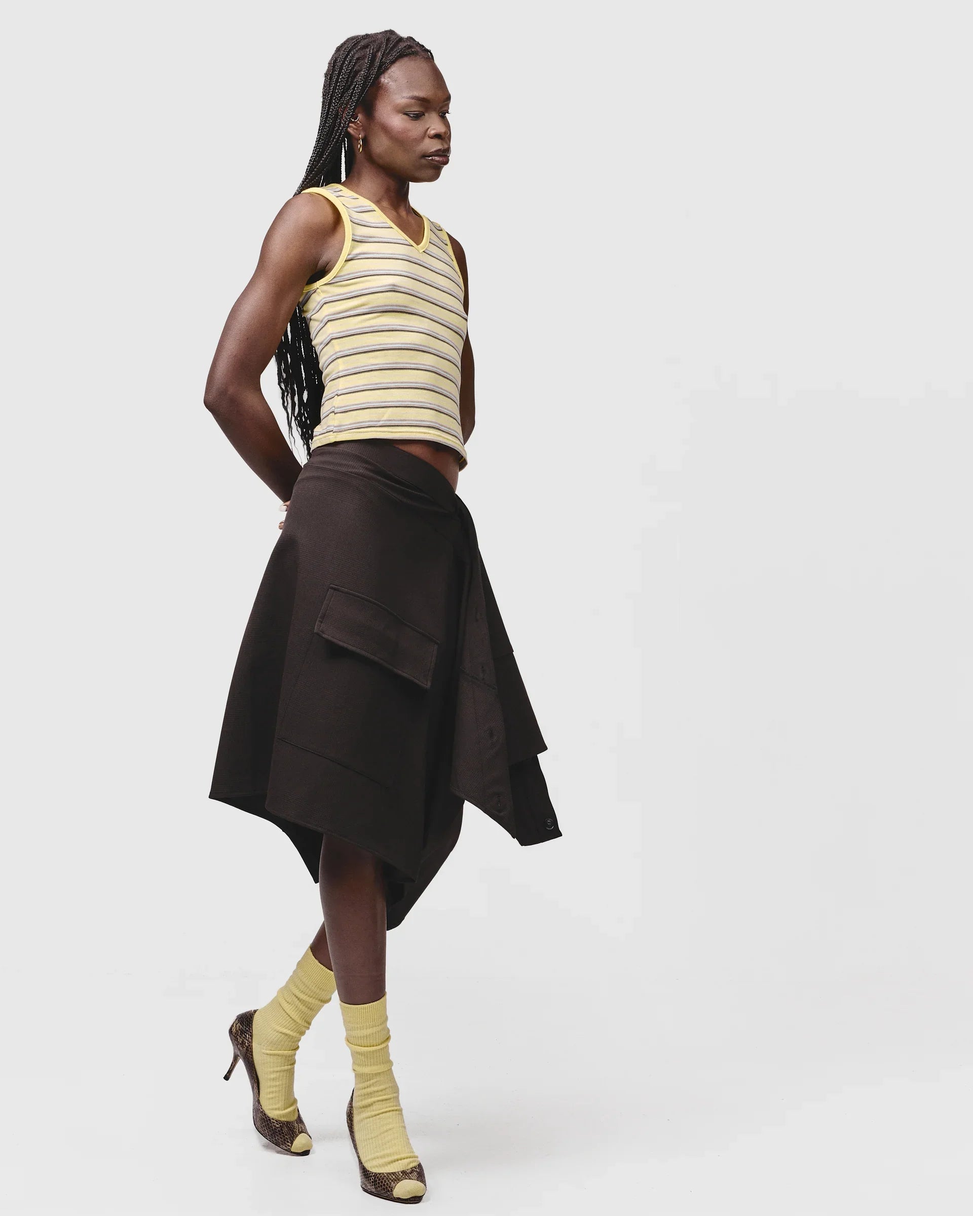 ESS BEE Off Set Wrap Skirt
