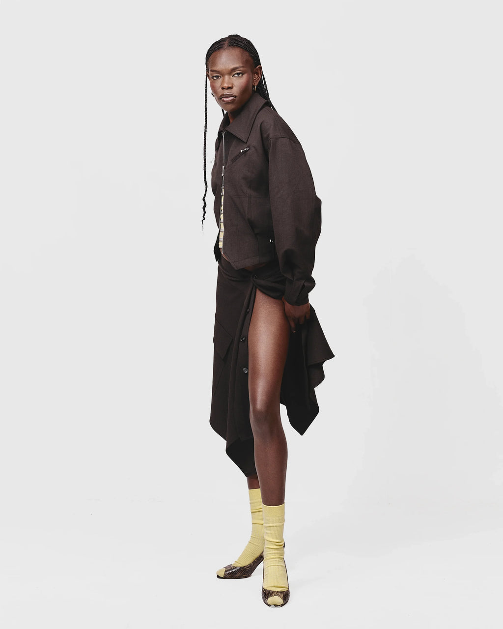 ESS BEE Off Set Wrap Skirt