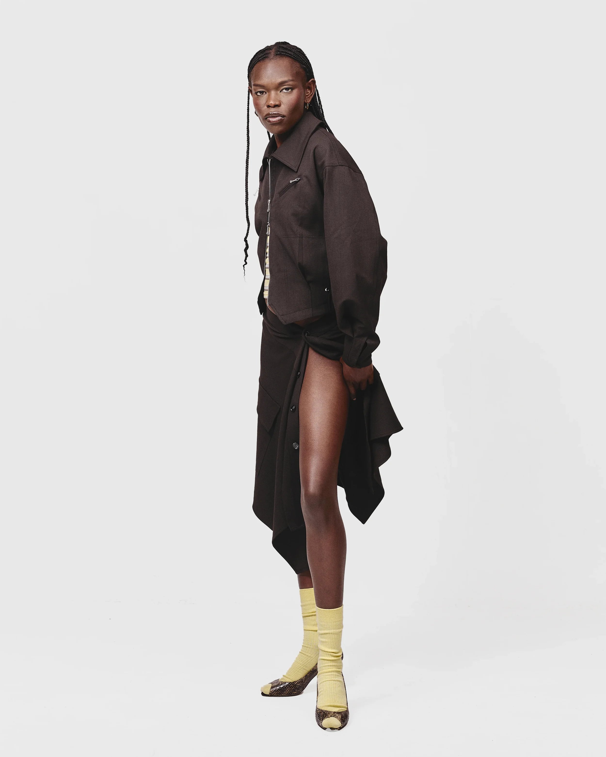 ESS BEE Off Set Wrap Skirt