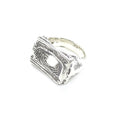 Maxx B Eroded Signet Ring