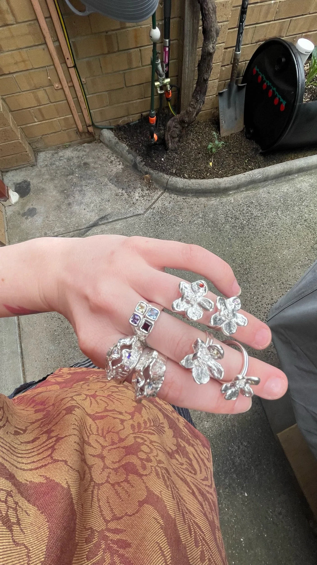 Marmalade Gardens Orchid Ring