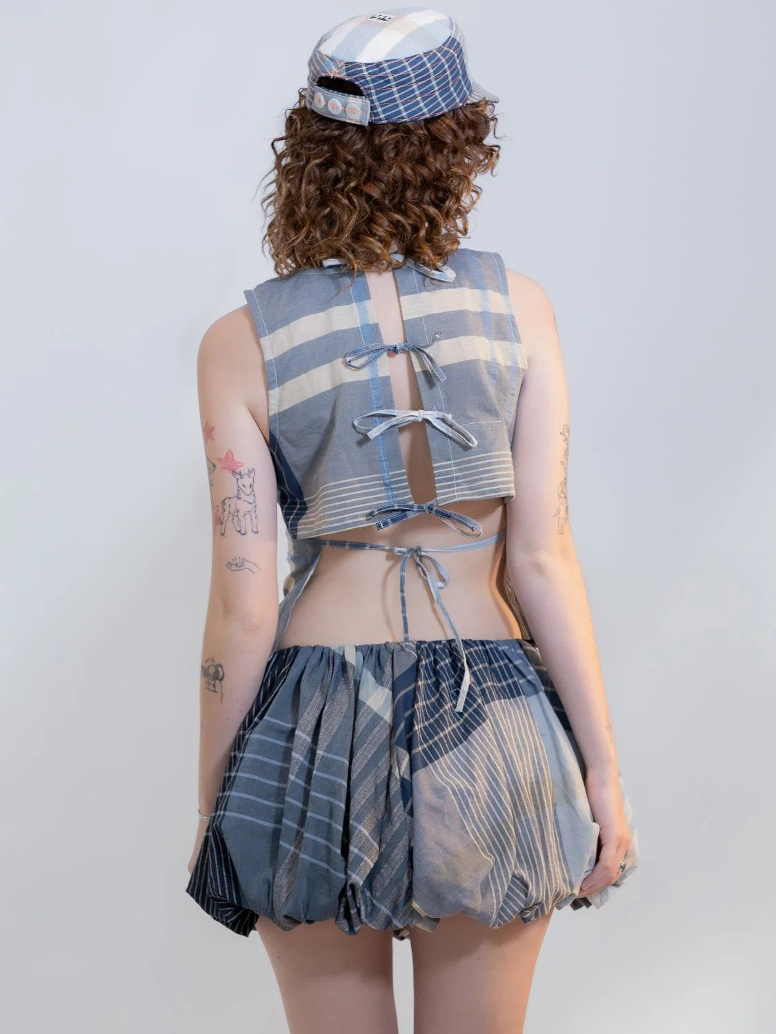 Rough Poppy Bubble Skirt