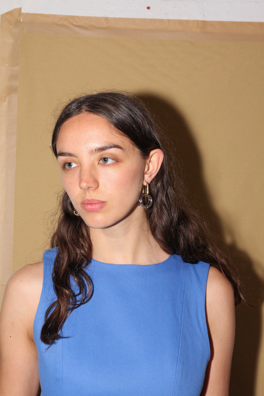 Par Moi Trois Earrings - Gold and Silver