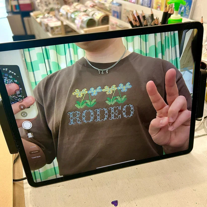 Rodeo Fellow Pansies Tee