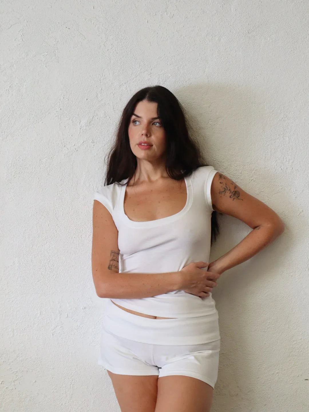 Obelia's Lola Shorts in White