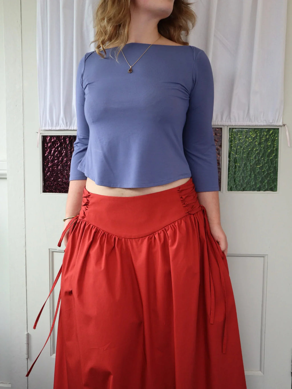 Obelia's Frances Skirt in Red