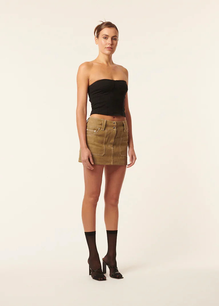 Krystal Deans Denim Mini