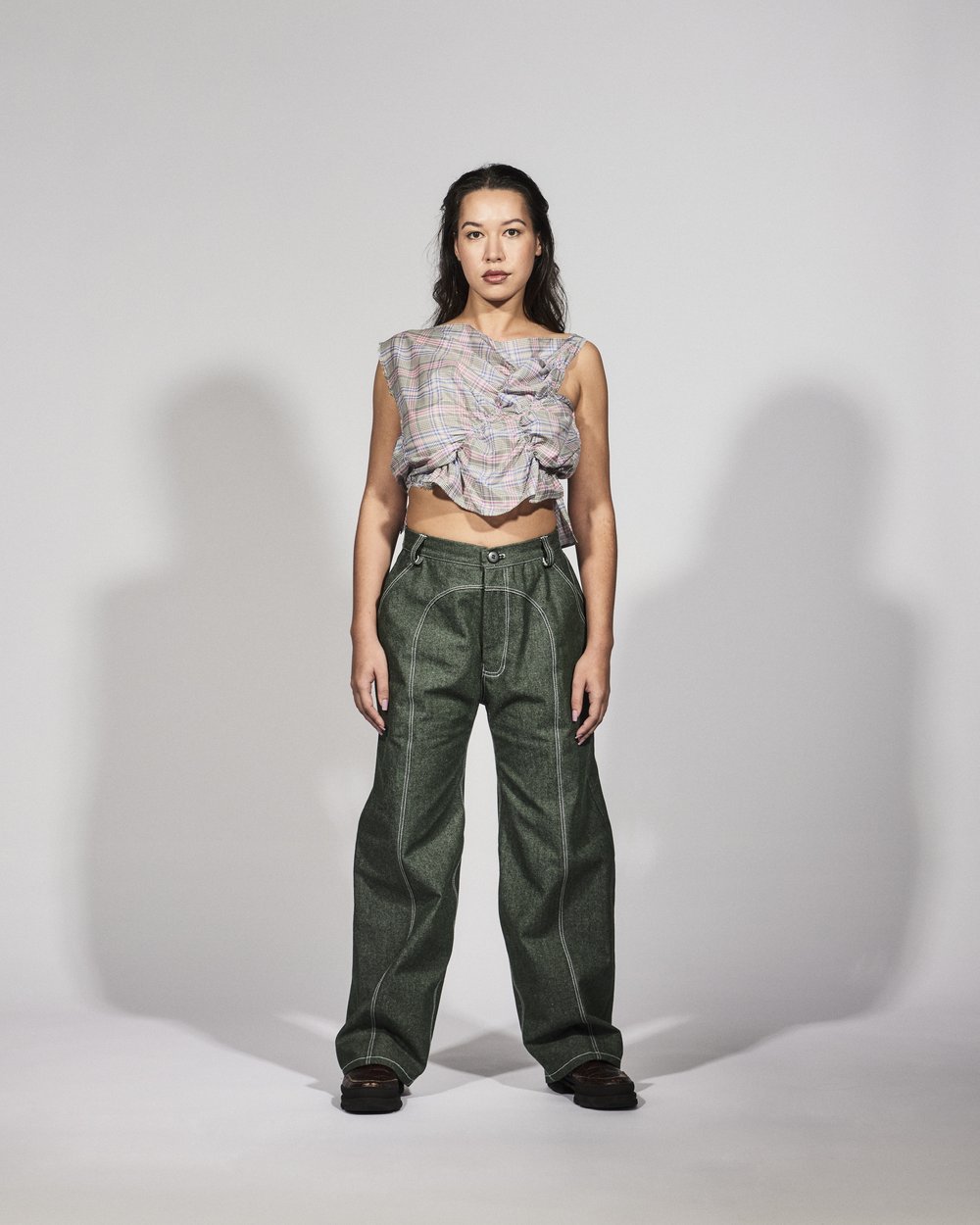 Katalyst Curve Jeans in Evergreen