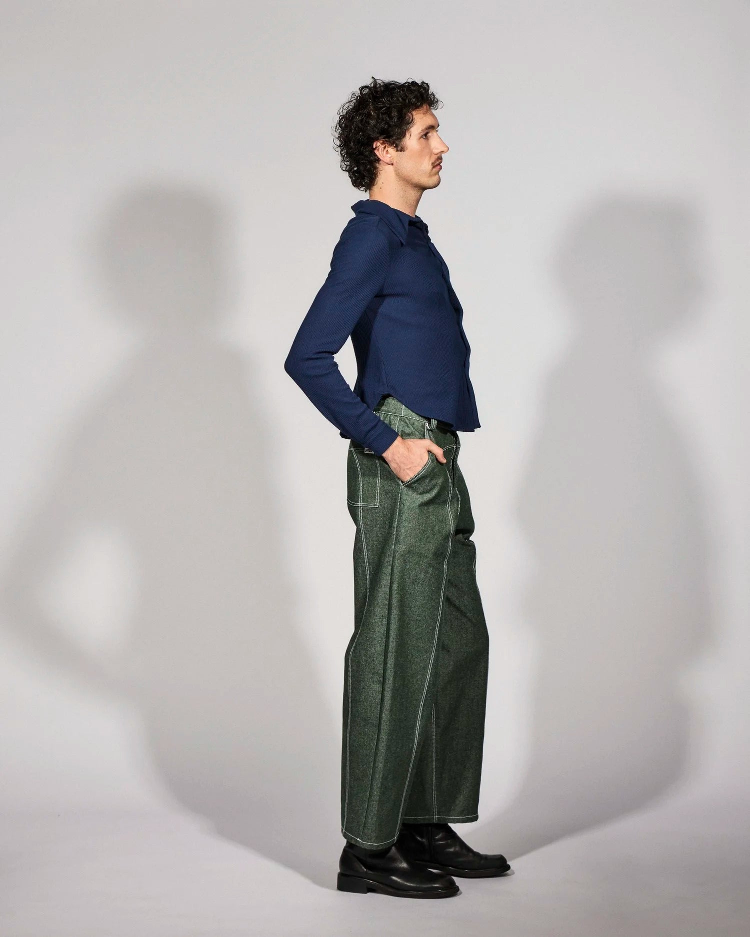 Katalyst Curve Jeans in Evergreen
