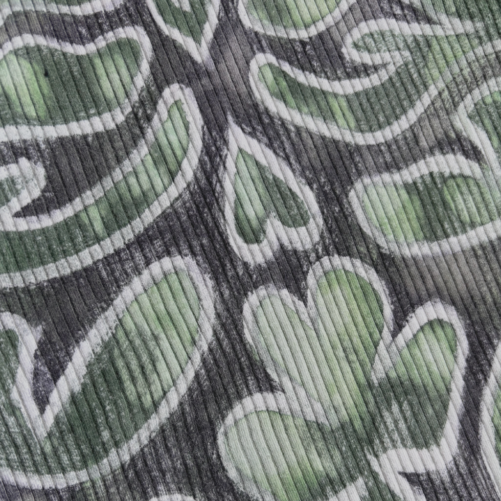 Cornelia van Rijswijk - Reworked Cotton Blend Tank Top - Green
