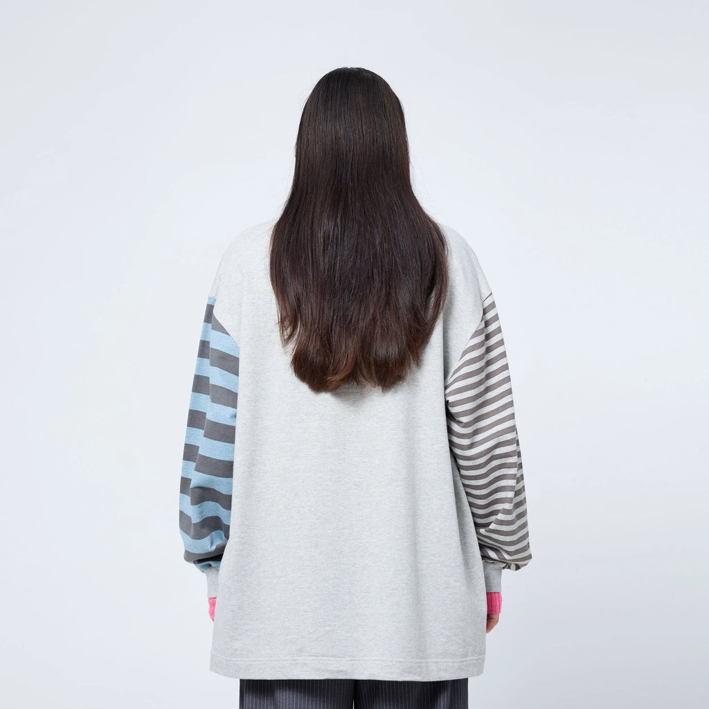 Arthur Long Sleeve T-Shirt in Concrete (L/XL)