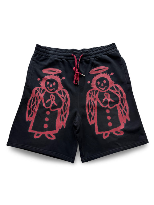 All Angels Are Aliens Logo Sweat Shorts (3XL)