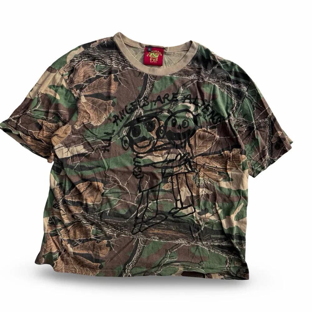 All Angels Are Aliens Camo Tee (XL)