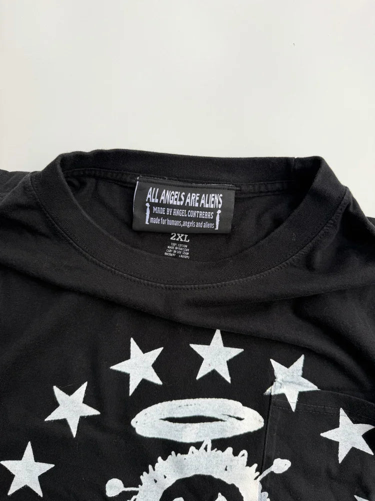 All Angels Are Aliens Dickies Pocket Tee (2XL)