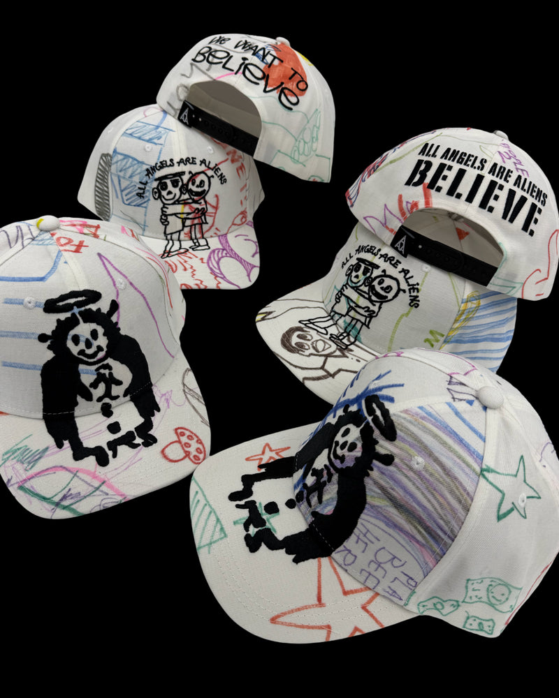 All Angels Are Aliens Drawing Cap
