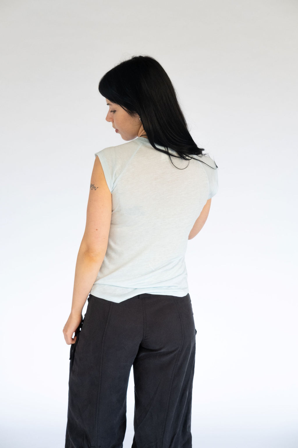 Obelia's Mon Raglan Tee - Sky