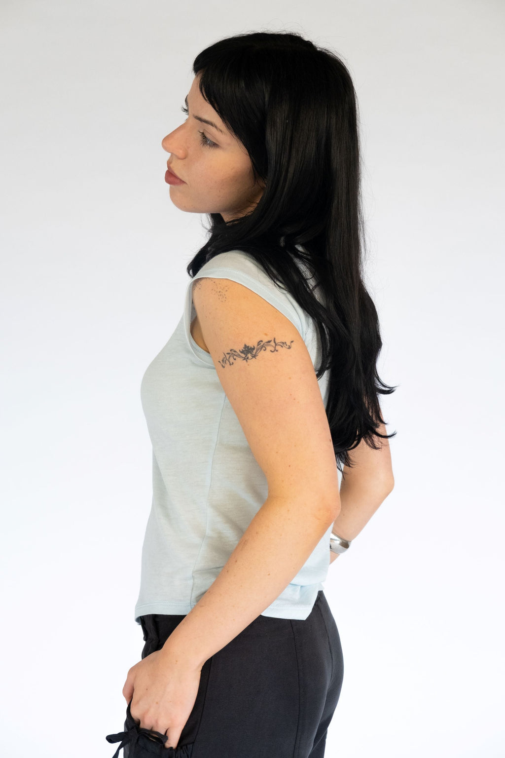 Obelia's Mon Raglan Tee - Sky