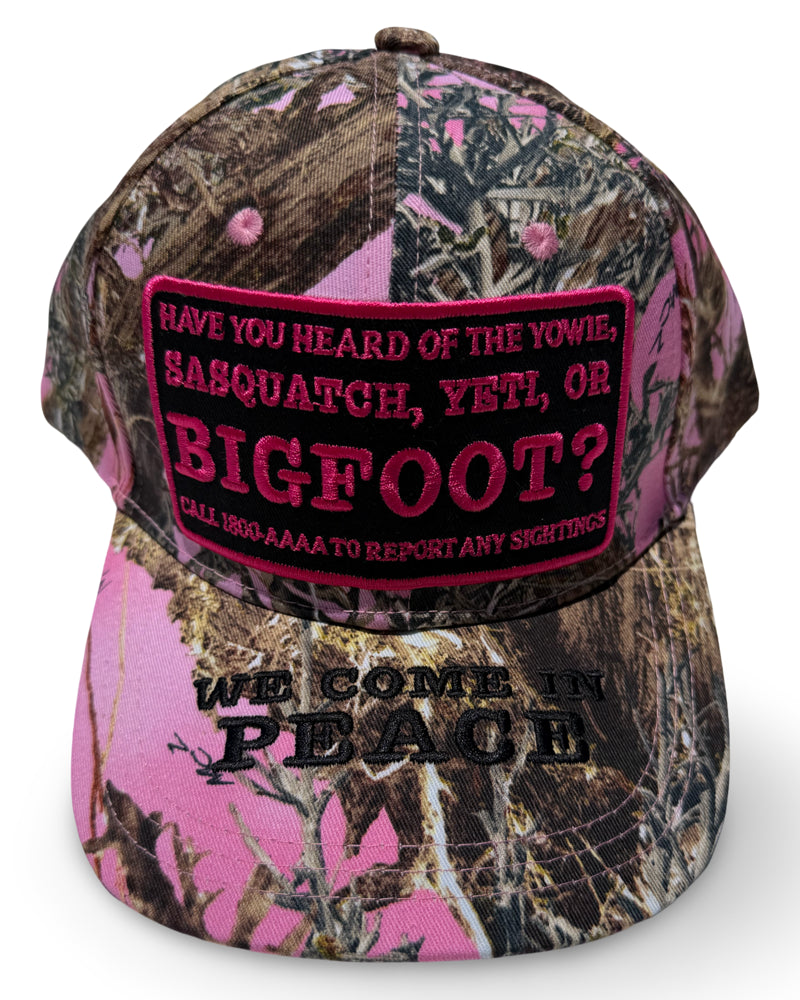 All Angels Are Aliens Bigfoot Cap