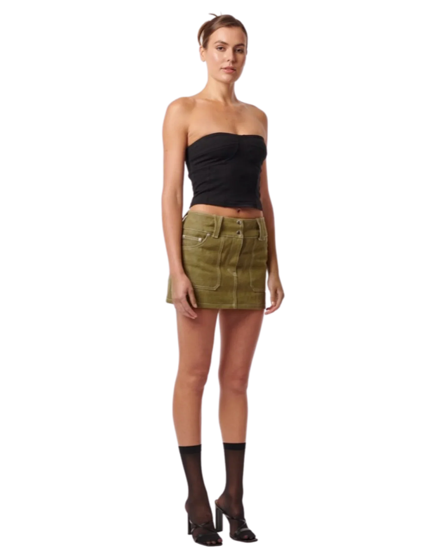 Krystal Deans Denim Mini