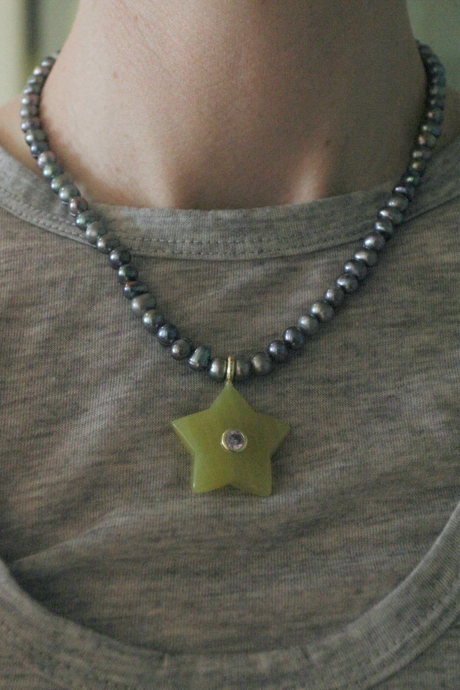Par Moi Artemis Necklace - Jade