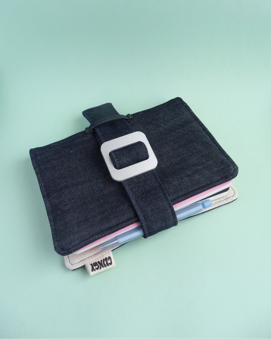 Clingy Journal Cover - Denim